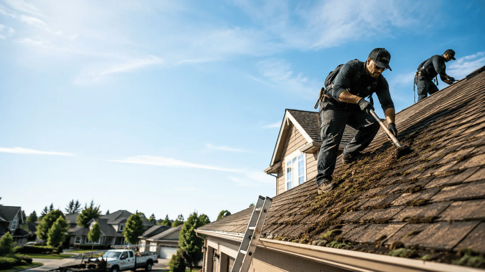 Roof Moss Removal in Covington, TX near me